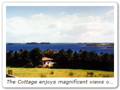 The Cottage enjoys magnificent views of Lough Corrib