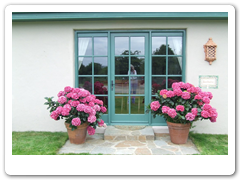 Cottage entrance