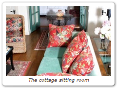 The cottage sitting room